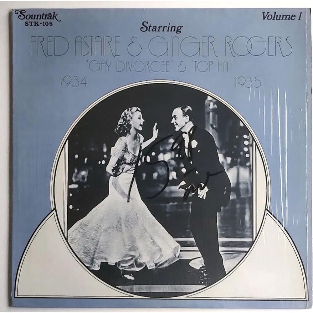 "The Gay Divorcee" "Top Hat" Fred Astaire & Ginger Rogers 1934-35 vinyl LP